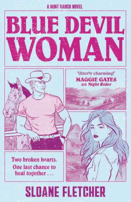 Blue Devil Woman by Sloane Fletcher — book cover