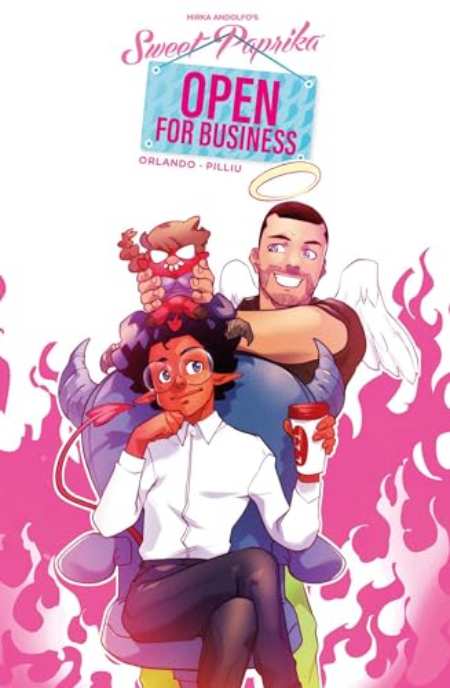 Mirka Andolfo's Sweet Paprika: Open For Business by Steve Orlando — book cover