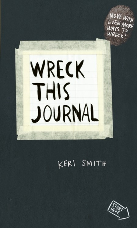 Wreck This Journal by Keri Smith — book cover